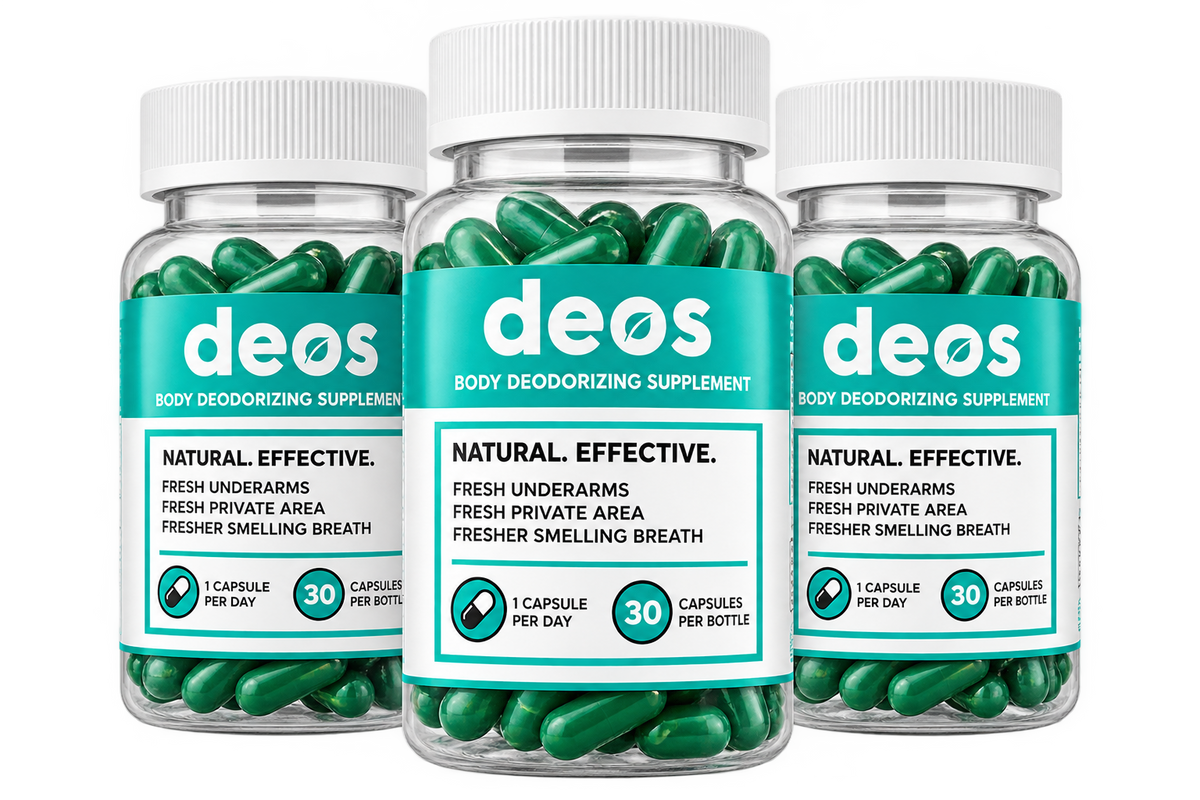 DEOS Desodorizante Corporal | 3 unidades