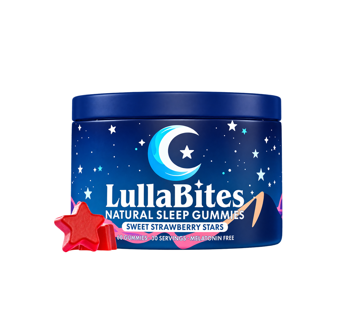 LullaBites Gomitas Para Dormir | 60 Gummies