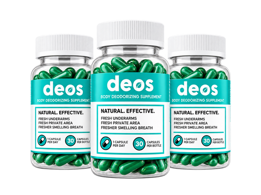 DEOS Desodorizante Corporal | 3 unidades