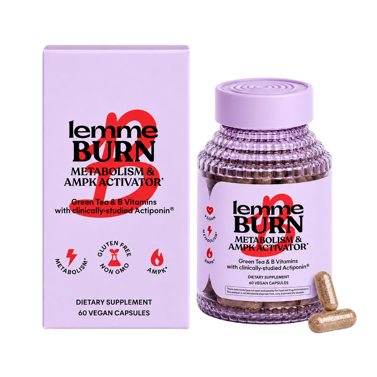 Lemme Burn –  Quemador de grasa | 60 Cápsulas